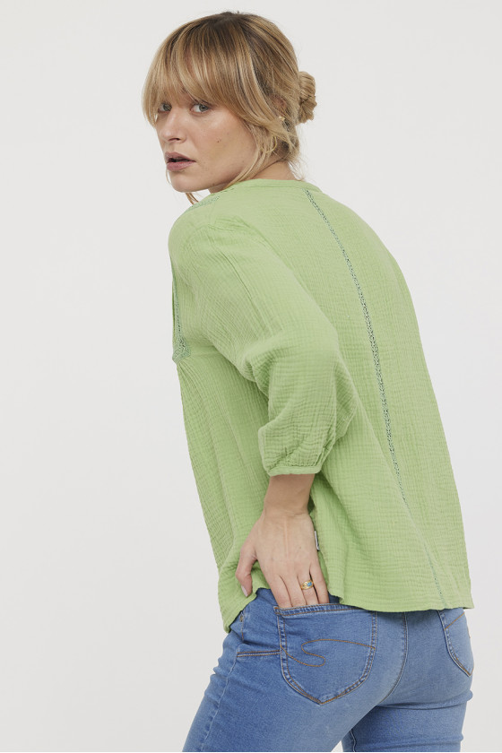Lee Cooper Blouse DIGNY Matcha
