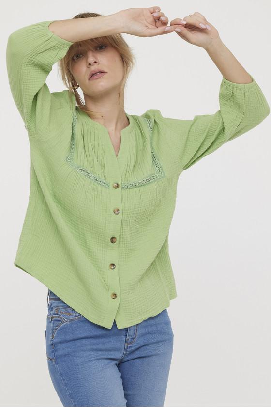 lee cooper Blouse DIGNY Matcha