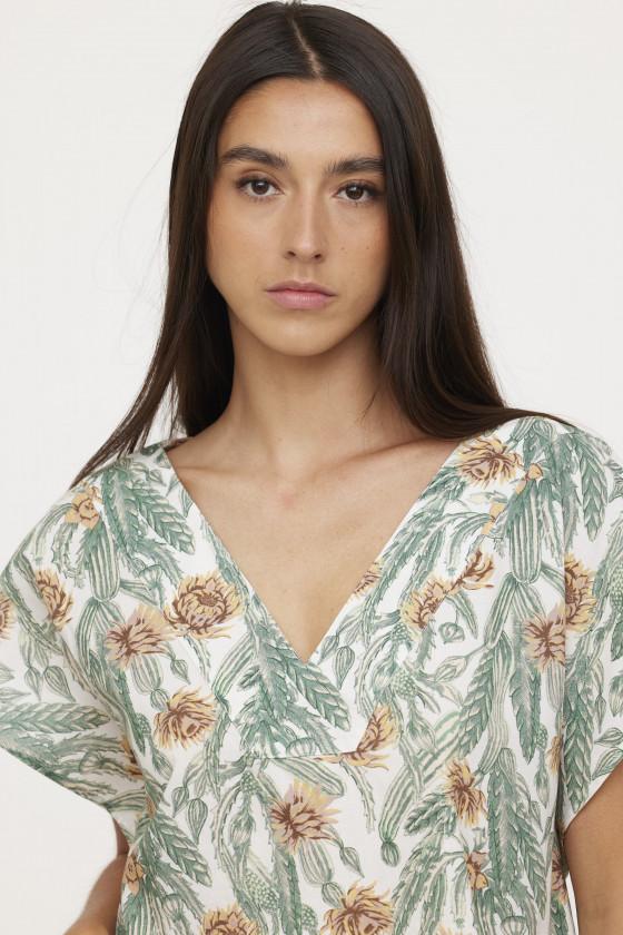 Lee Cooper Blouse MAMA Cactus