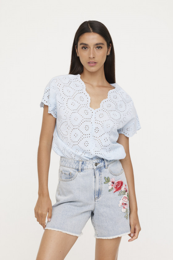 lee cooper Blouse MAXINE Blue Grey