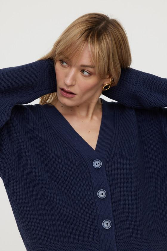 Lee Cooper Cardigan Clueda Navy