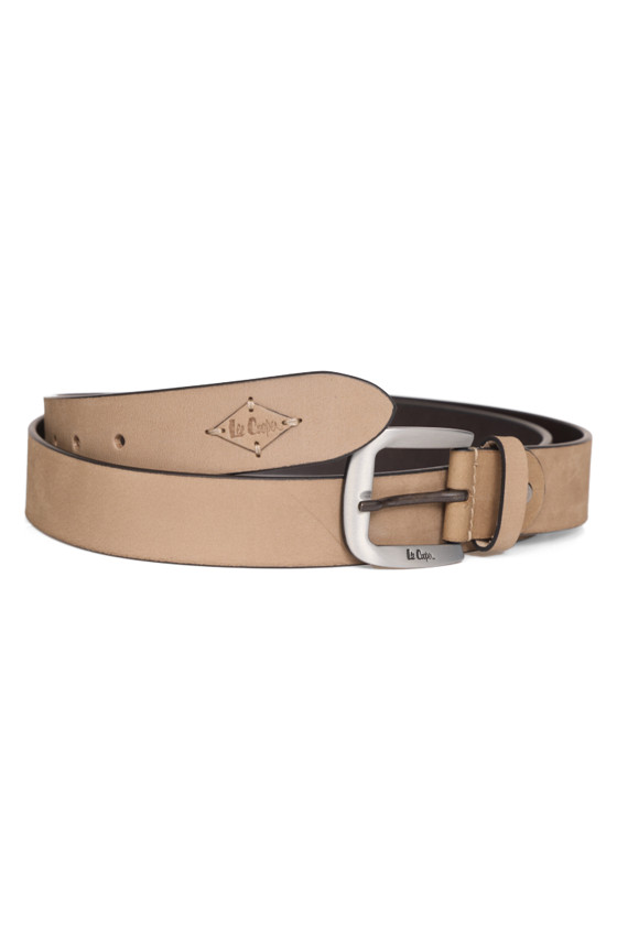Lee Cooper Ceinture SIDOU Argile Beige