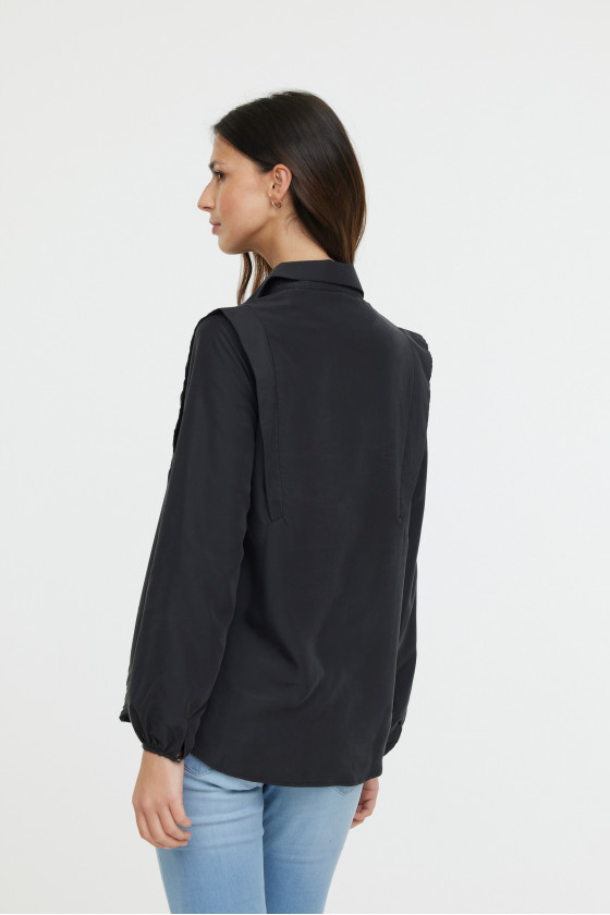 Lee Cooper Chemise DALZA ML Black