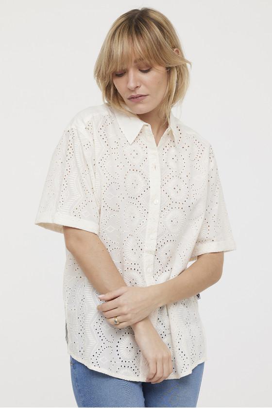 lee cooper Chemise DAMA Ivory