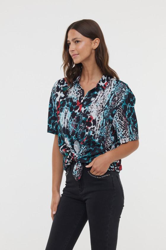 Lee Cooper Chemise DAMA ML Optic White