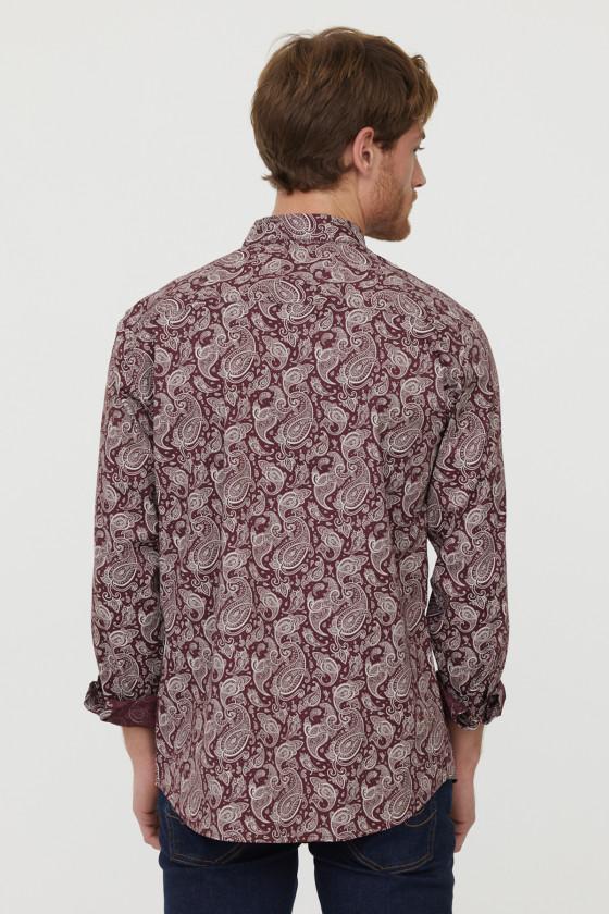 Lee Cooper Chemise Damir Red Brick