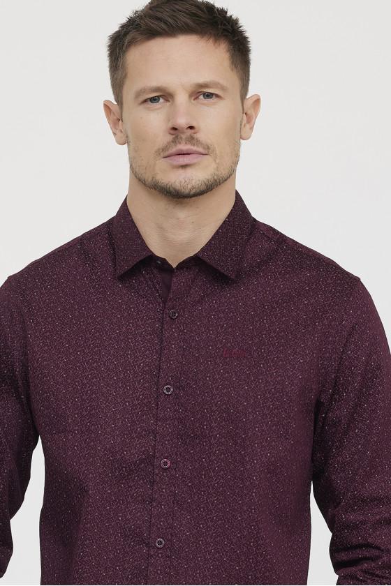 Lee Cooper Chemise DAMIR Red Wine