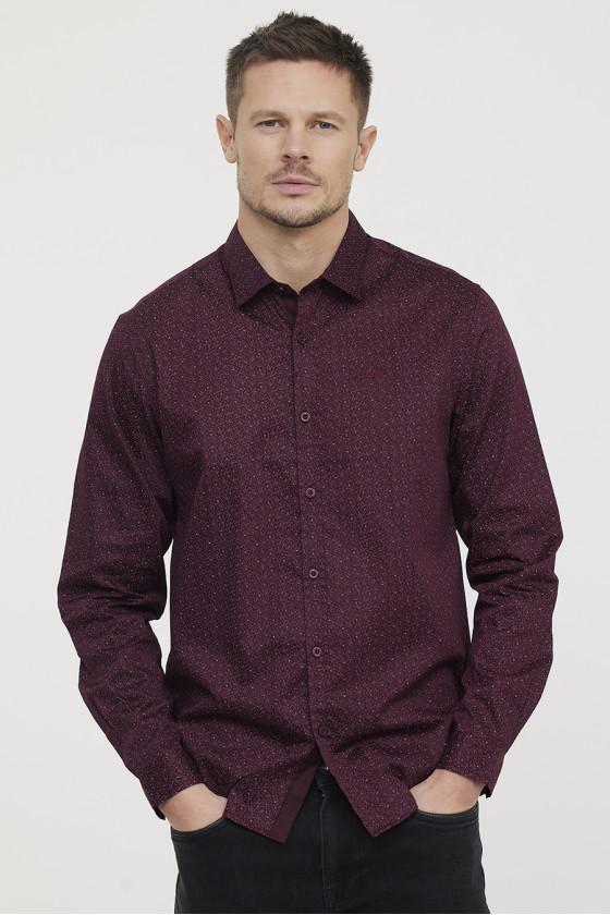 lee cooper Chemise DAMIR Red Wine
