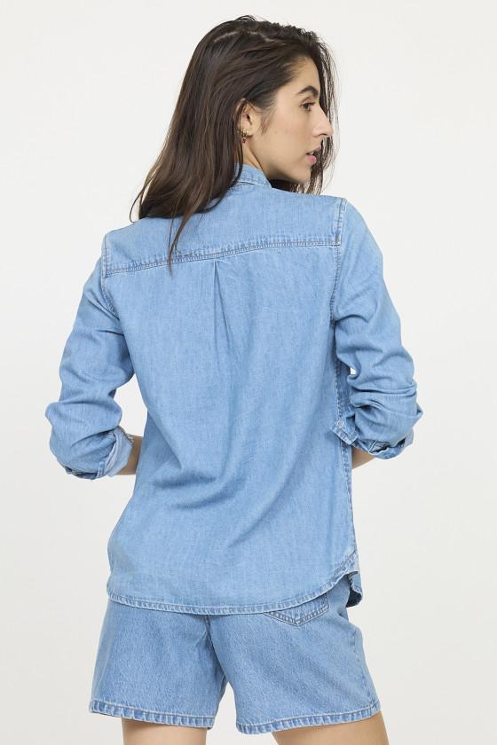 Lee Cooper Chemise DAMIRA Vintage Blue