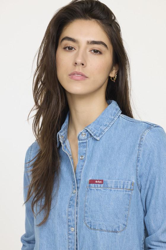 Lee Cooper Chemise DAMIRA Vintage Blue