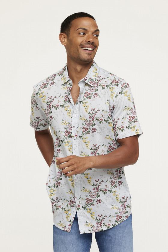 Lee Cooper Chemise DAMOC Blue Grey