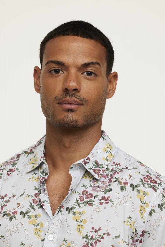 Lee Cooper Chemise DAMOC Blue Grey