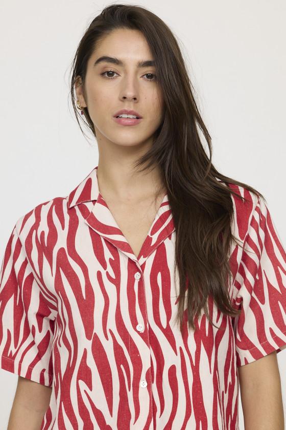 Lee Cooper Chemise DAONA Rouge