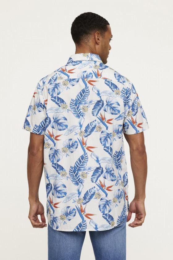 Lee Cooper Chemise DARIZO Blue Grey