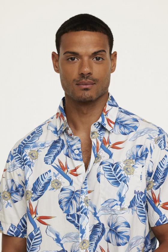 Lee Cooper Chemise DARIZO Blue Grey