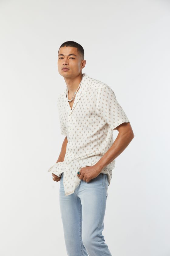 Lee Cooper Chemise DARUS Taupe