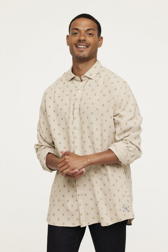 Lee Cooper Chemise DASFO Argile Beige