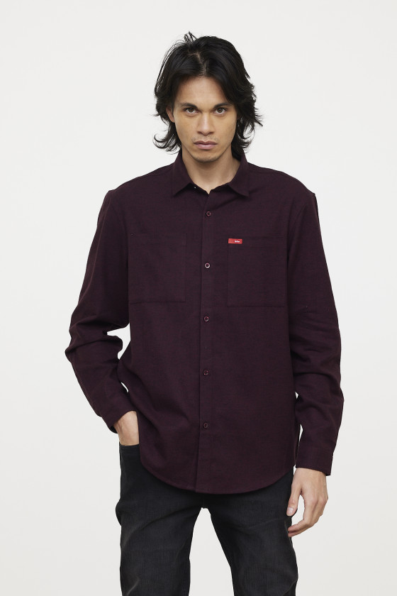 lee cooper Chemise DASMO Red Wine