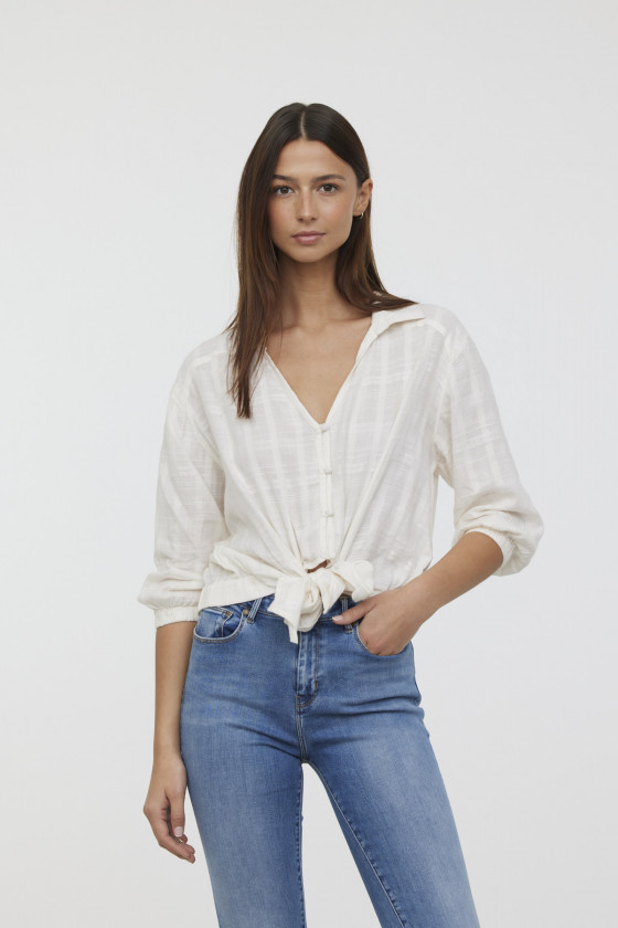 Lee Cooper Chemise DATINA Marshmallow