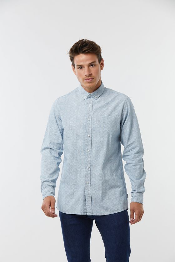 lee cooper Chemise DEGEL Artic blue