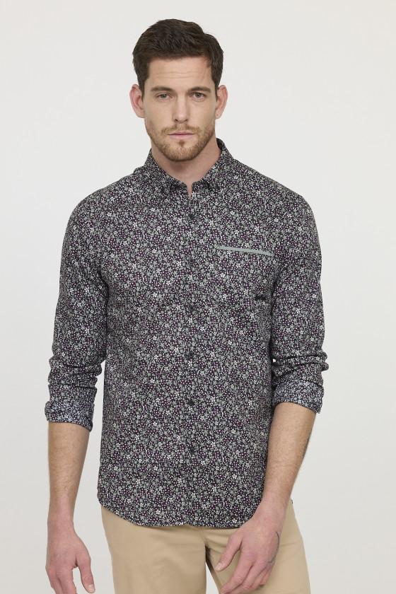 lee cooper Chemise DELEUR Kaki vert