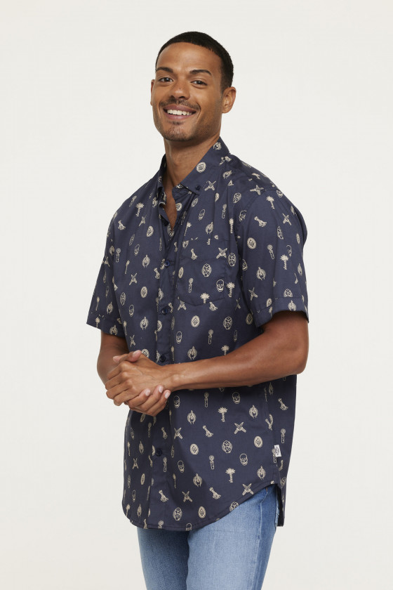 Lee Cooper Chemise DEMIO Navy