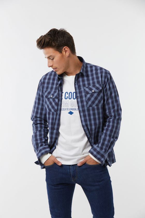 Lee Cooper Chemise DEOXY Navy