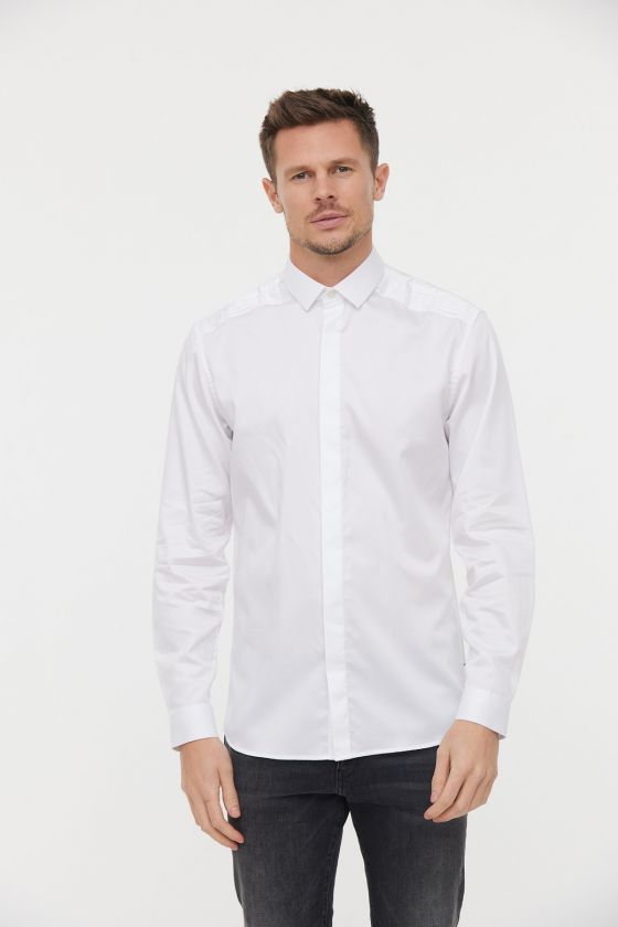 lee cooper Chemise DETO Blanc