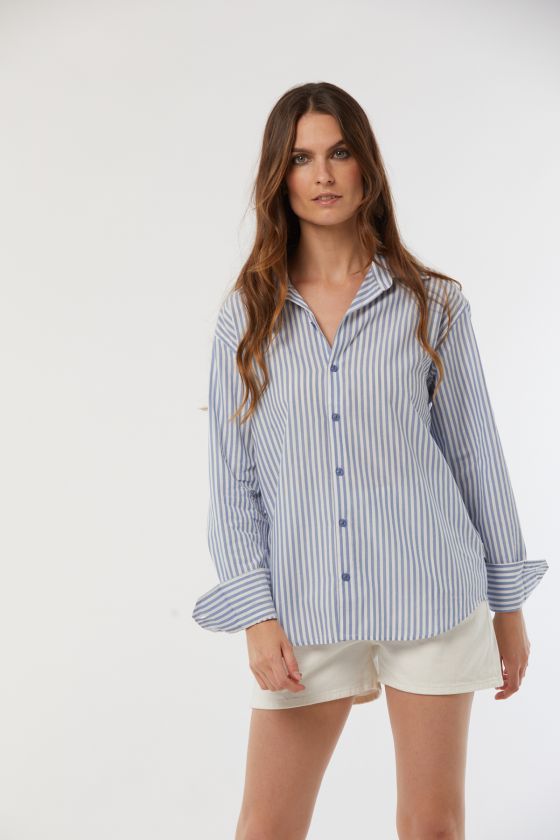 Lee Cooper Chemise DHIMMI Bleu Marant