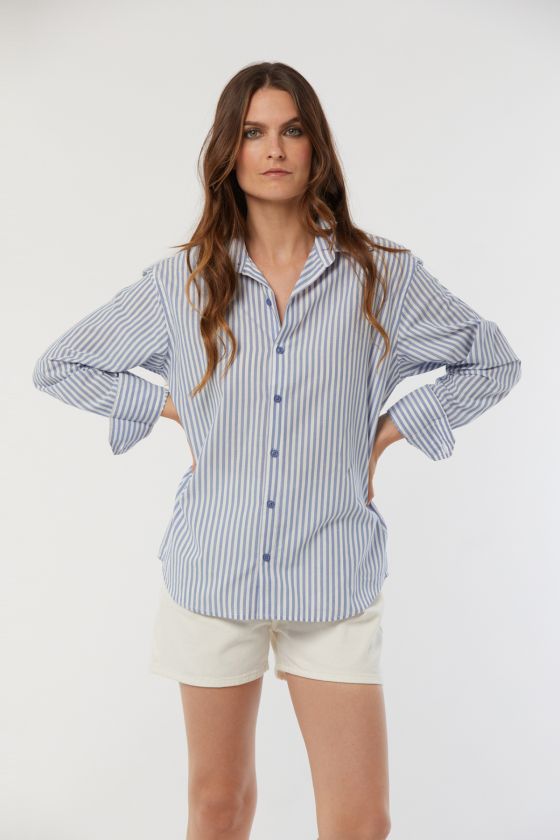 lee cooper Chemise DHIMMI Bleu marant