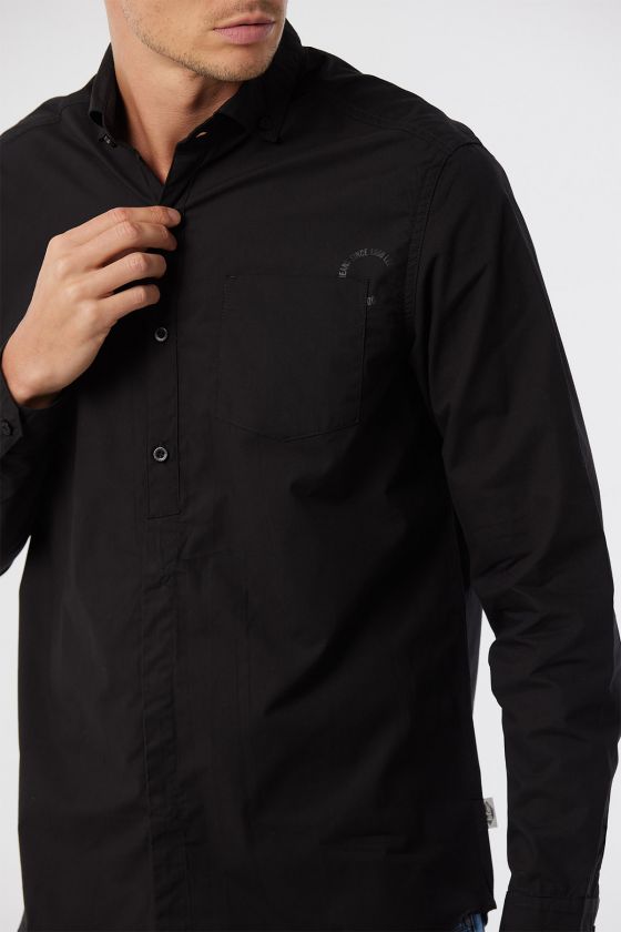 Lee Cooper Chemise DIEKO Pure Noir