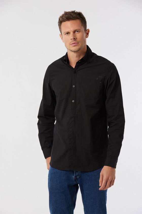 lee cooper Chemise DIEKO Pure Noir