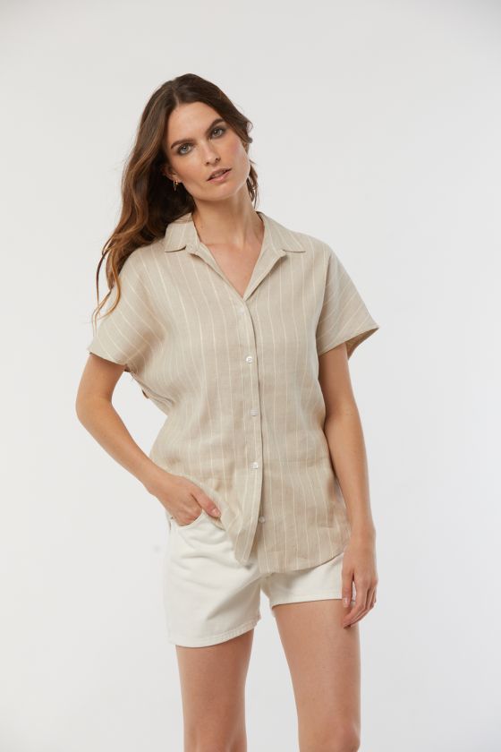 Lee Cooper Chemise DILEA Sable