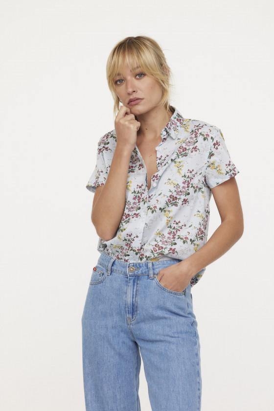 lee cooper Chemise DIMA Blue Grey