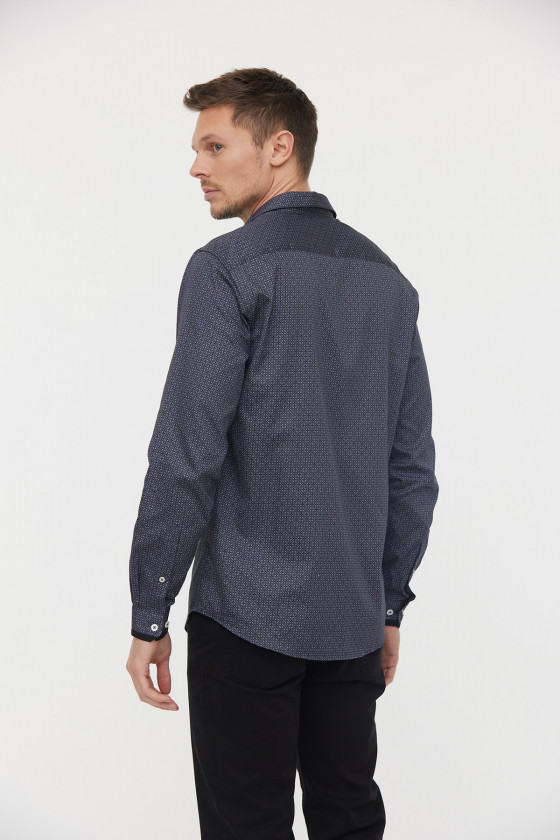 Lee Cooper Chemise DIMIX Anthracite