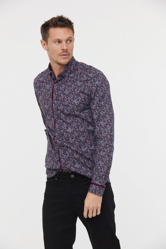 Lee Cooper Chemise DINEUR Vin