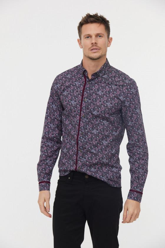 Lee Cooper Chemise DINEUR Vin