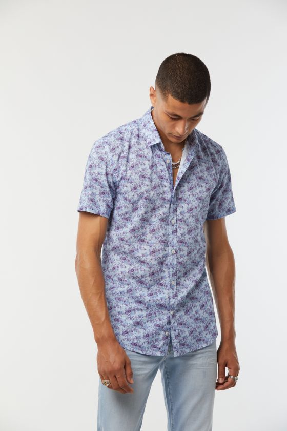Lee Cooper Chemise DINOLO Bleu Marant