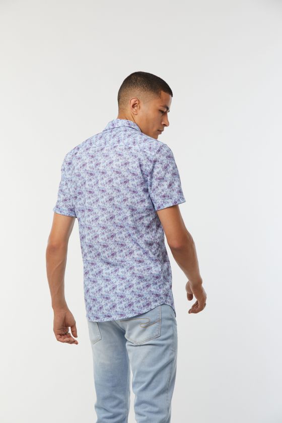 Lee Cooper Chemise DINOLO Bleu Marant