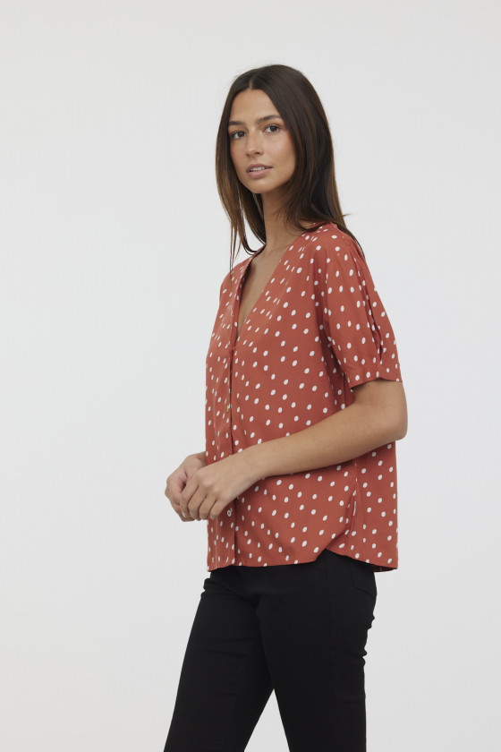 Lee Cooper Chemise DIREILLE Terracota