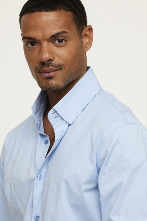 Lee Cooper Chemise DOKITO Blue Grey