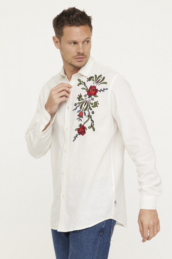 Lee Cooper Chemise DOKUMO Ivory