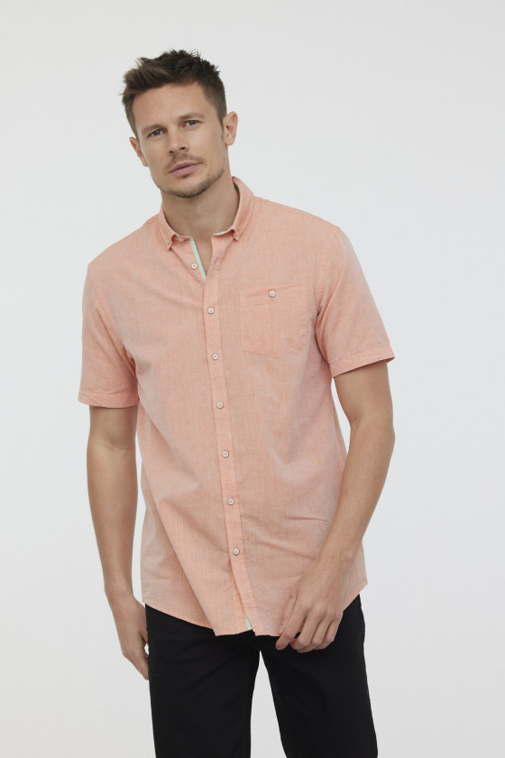 Lee Cooper Chemise DOLANO Acide Orange