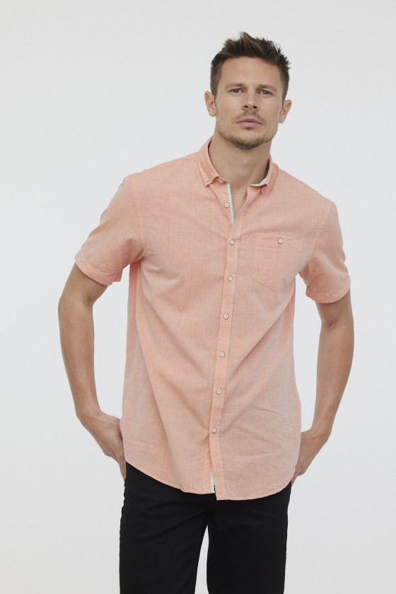 Lee Cooper Chemise DOLANO Acide Orange