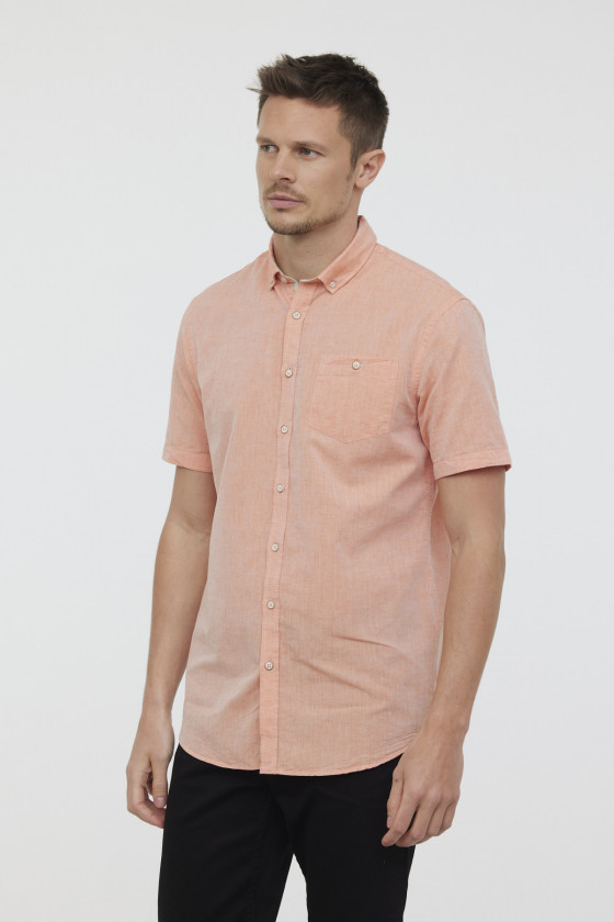 Lee Cooper Chemise DOLANO Acide Orange