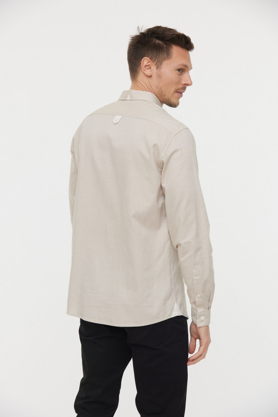 Lee Cooper Chemise DOLARO Argile Beige
