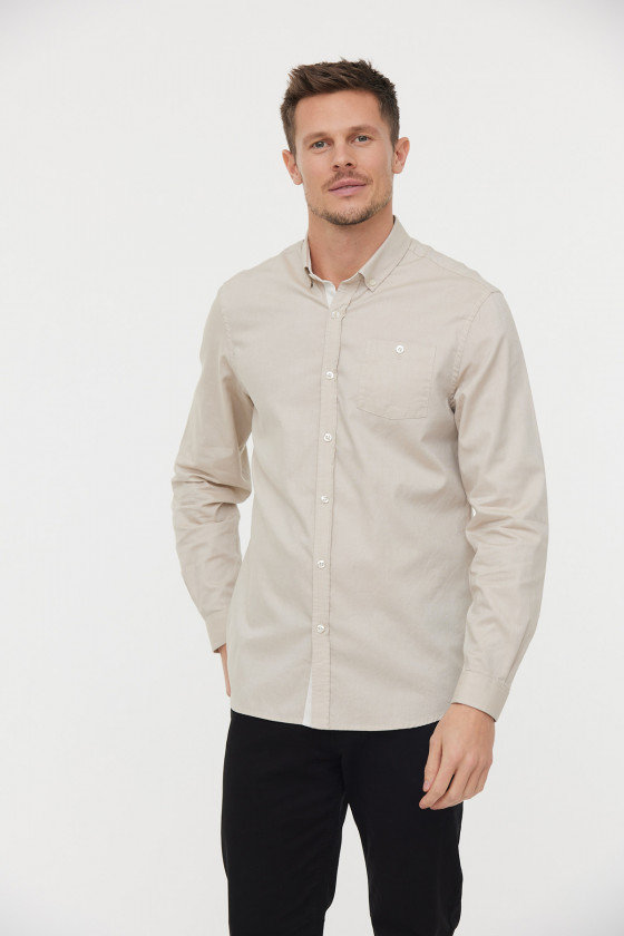lee cooper Chemise DOLARO Argile Beige