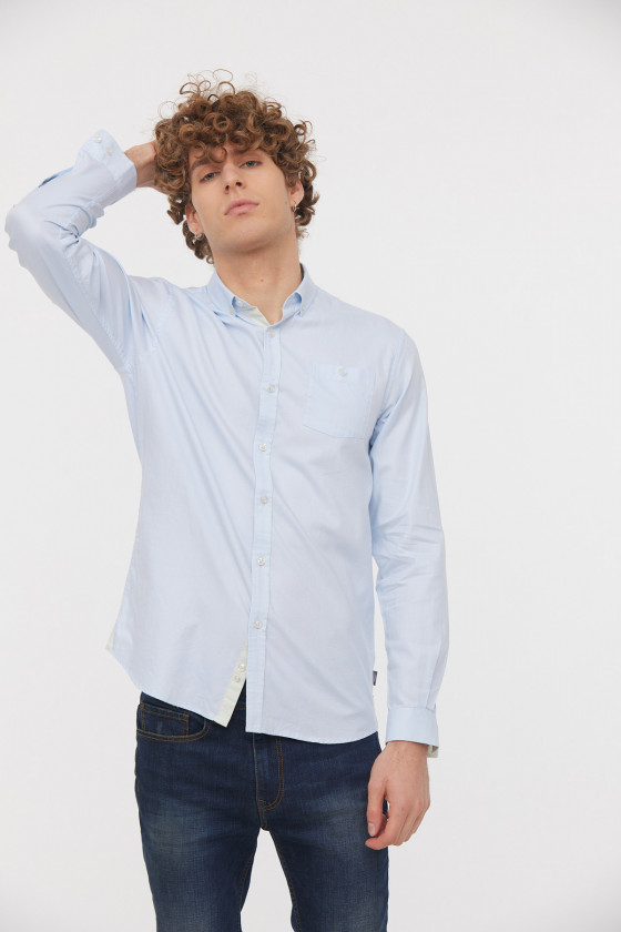 Lee Cooper Chemise DOLARO Bleu Ciel