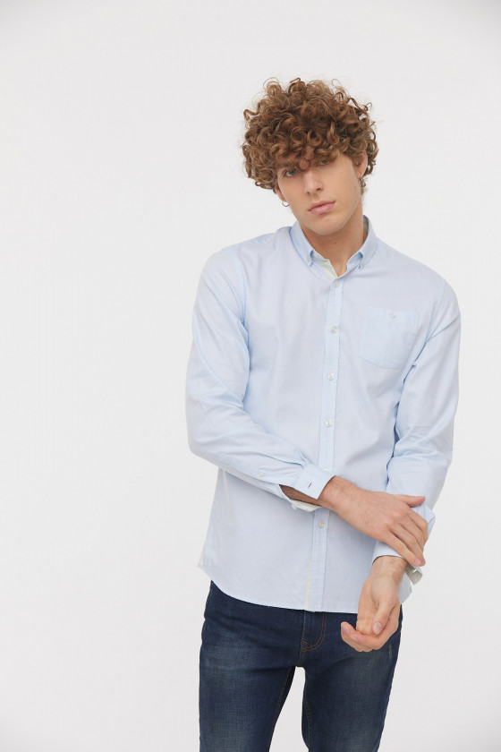 Lee Cooper Chemise DOLARO Bleu Ciel