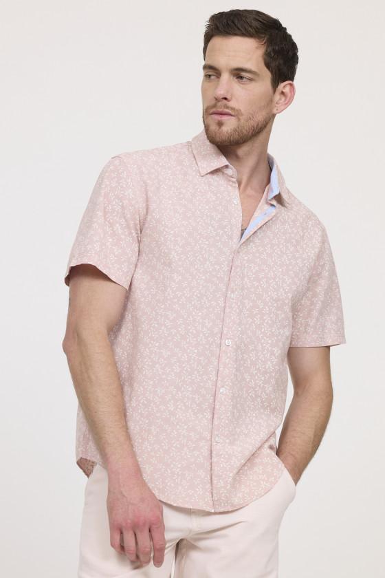 lee cooper Chemise DOLAVI Rose Dragée